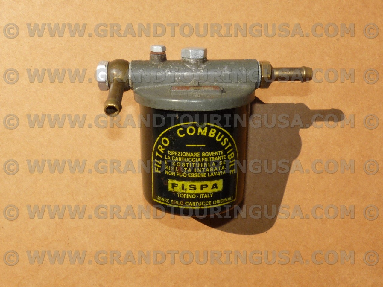 Decal, FISPA fuel filter