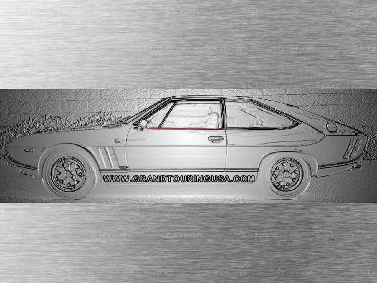 Felt, glass - Horizontal Iso Rivolta Lele
