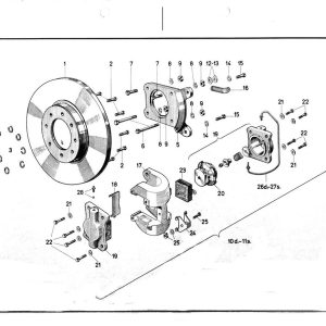 Pads, rear brake - Dunlop - Semi-Metallic