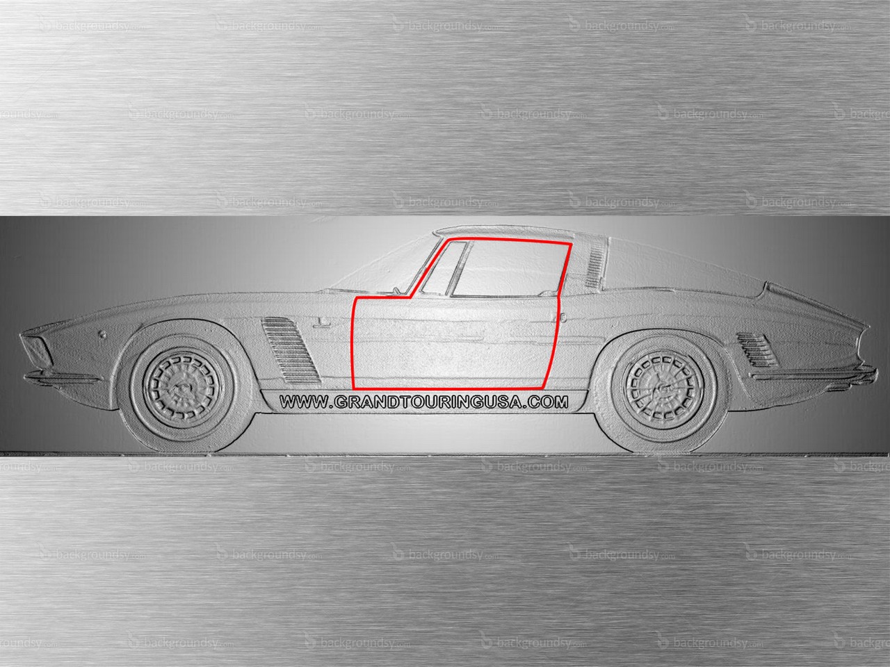 Seal, Door Opening - Iso Grifo