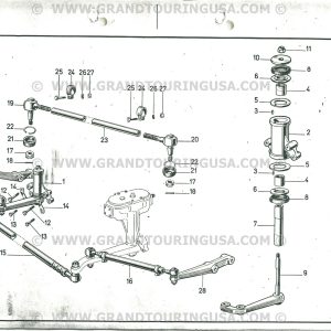 Tavola 59 - Steering linkage